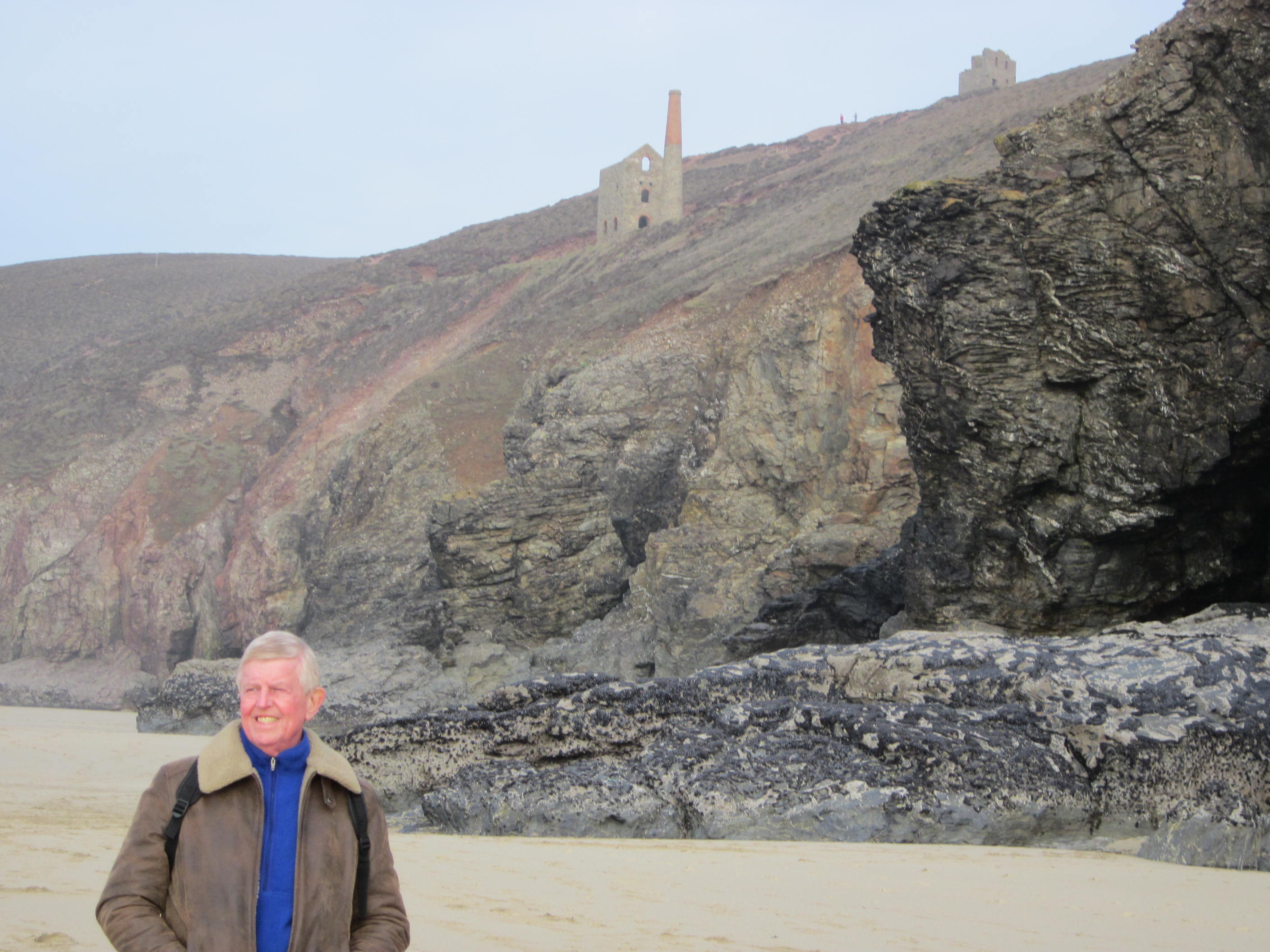 Adrian at Wheal Coats Tin Mine